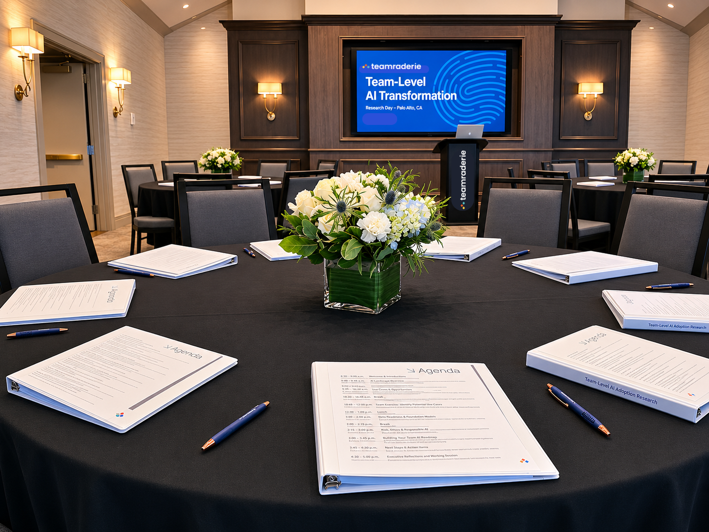 table setup